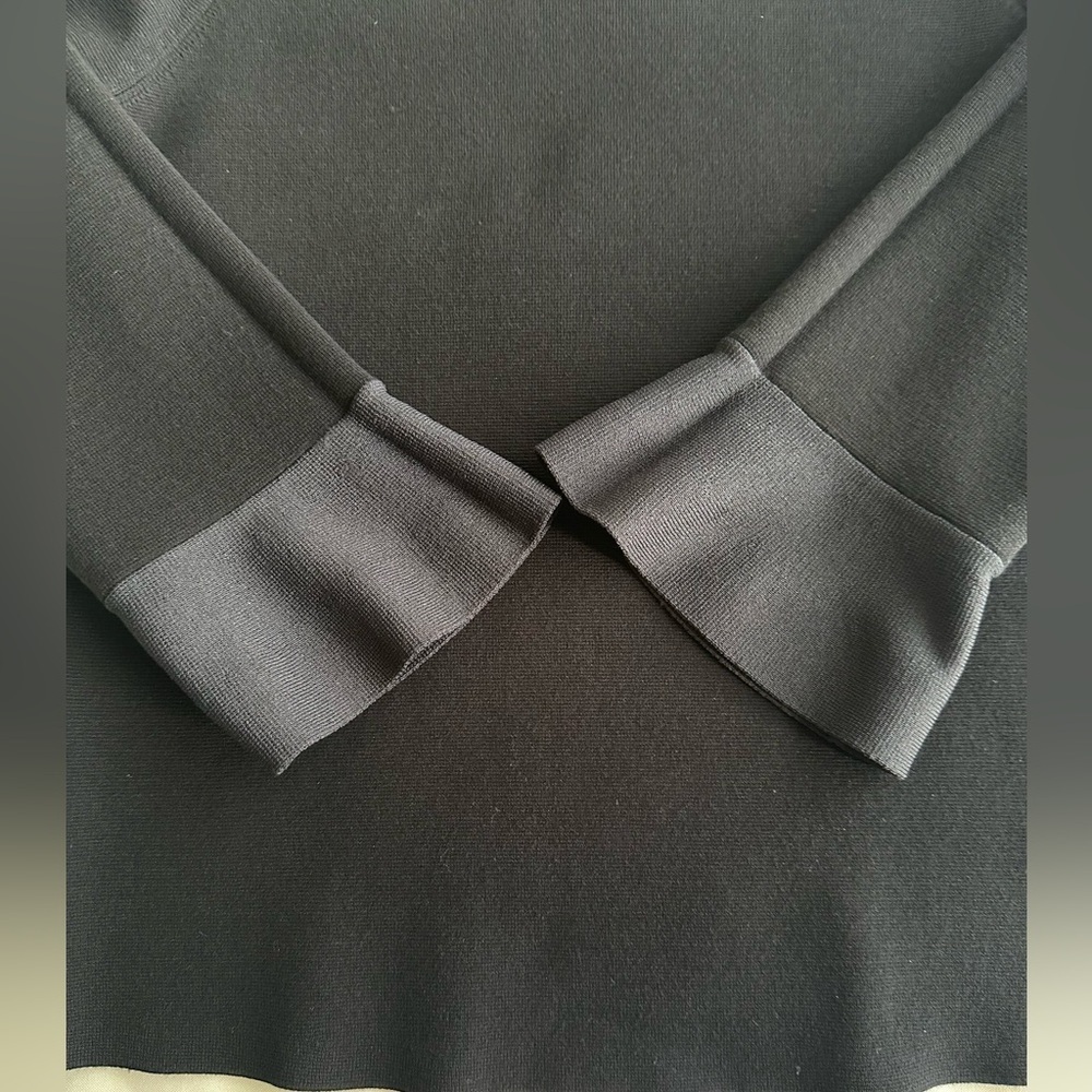 Ann Taylor Elegant Black Sweater with Flared Cuffs - Picture 10 of 13
